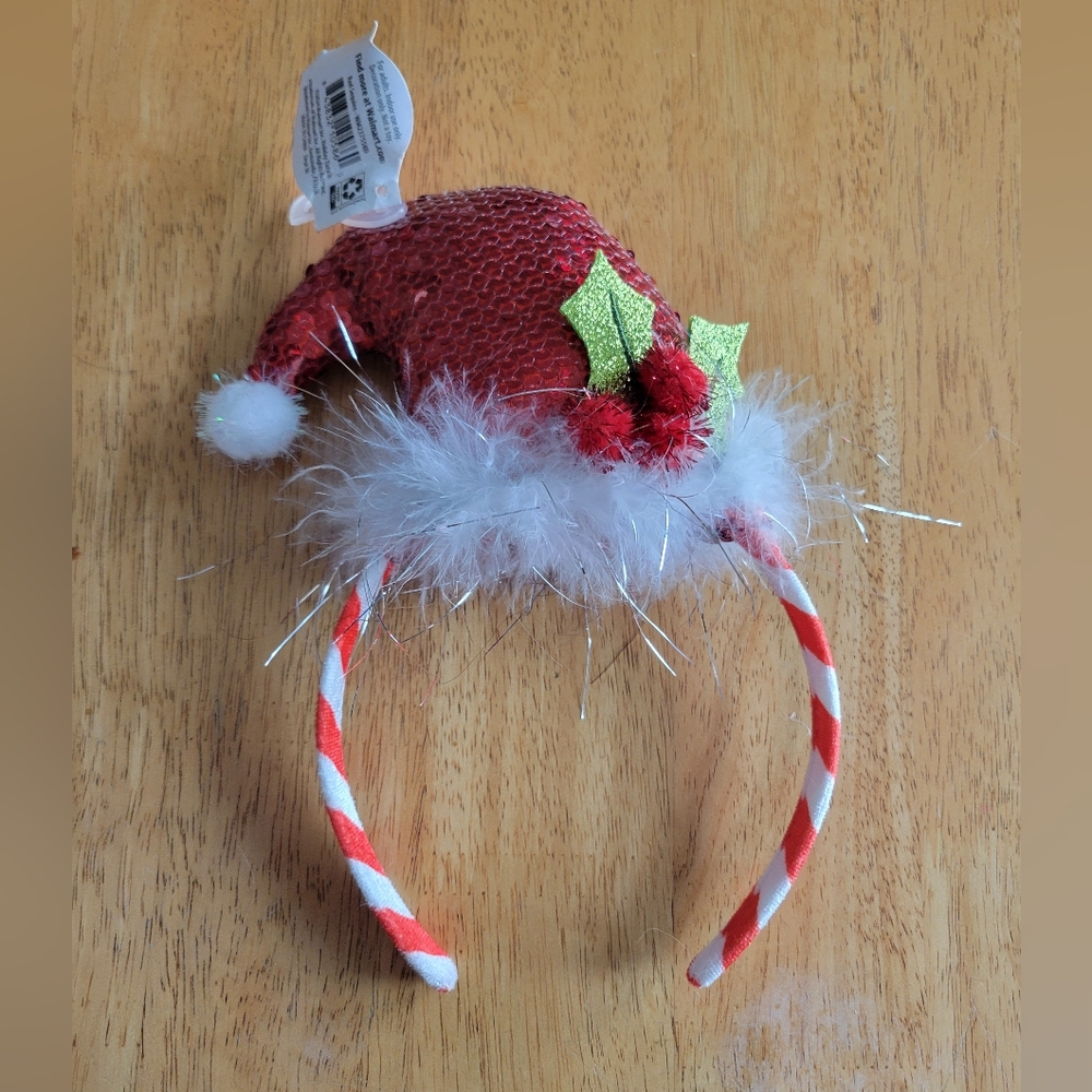 NWT Christmas holiday festive headband